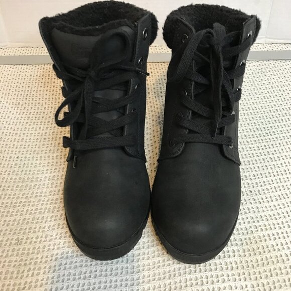 LUGZ WOMENS MARSELLA FLEECE BOOTS SIZE 9 - Picture 1 of 8